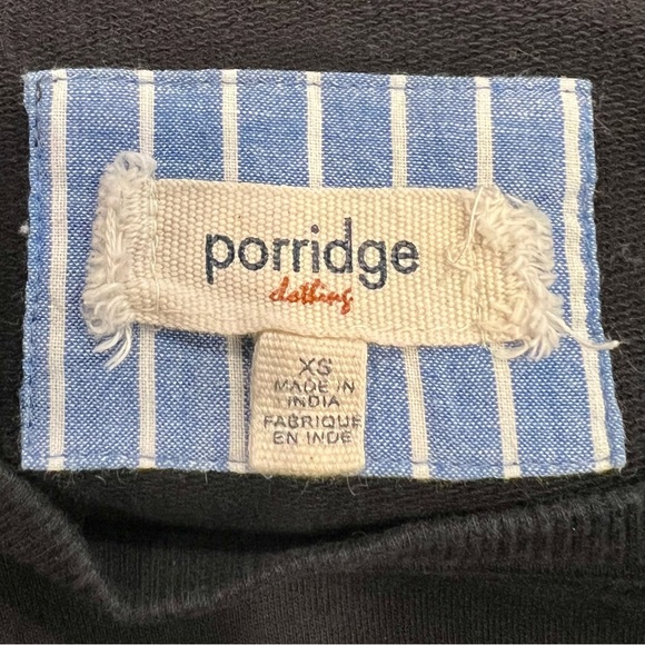 Porridge Anthropologie side-tie sweatshirt size XS - Picture 4 of 5